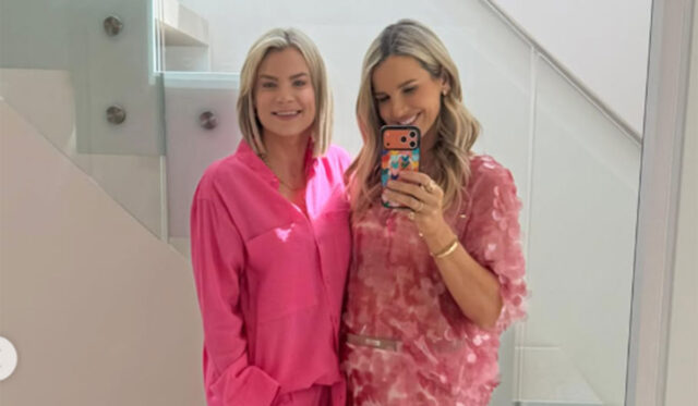Vogue Williams Glows at Dublin Baby Shower Ahead of Baby No. 4